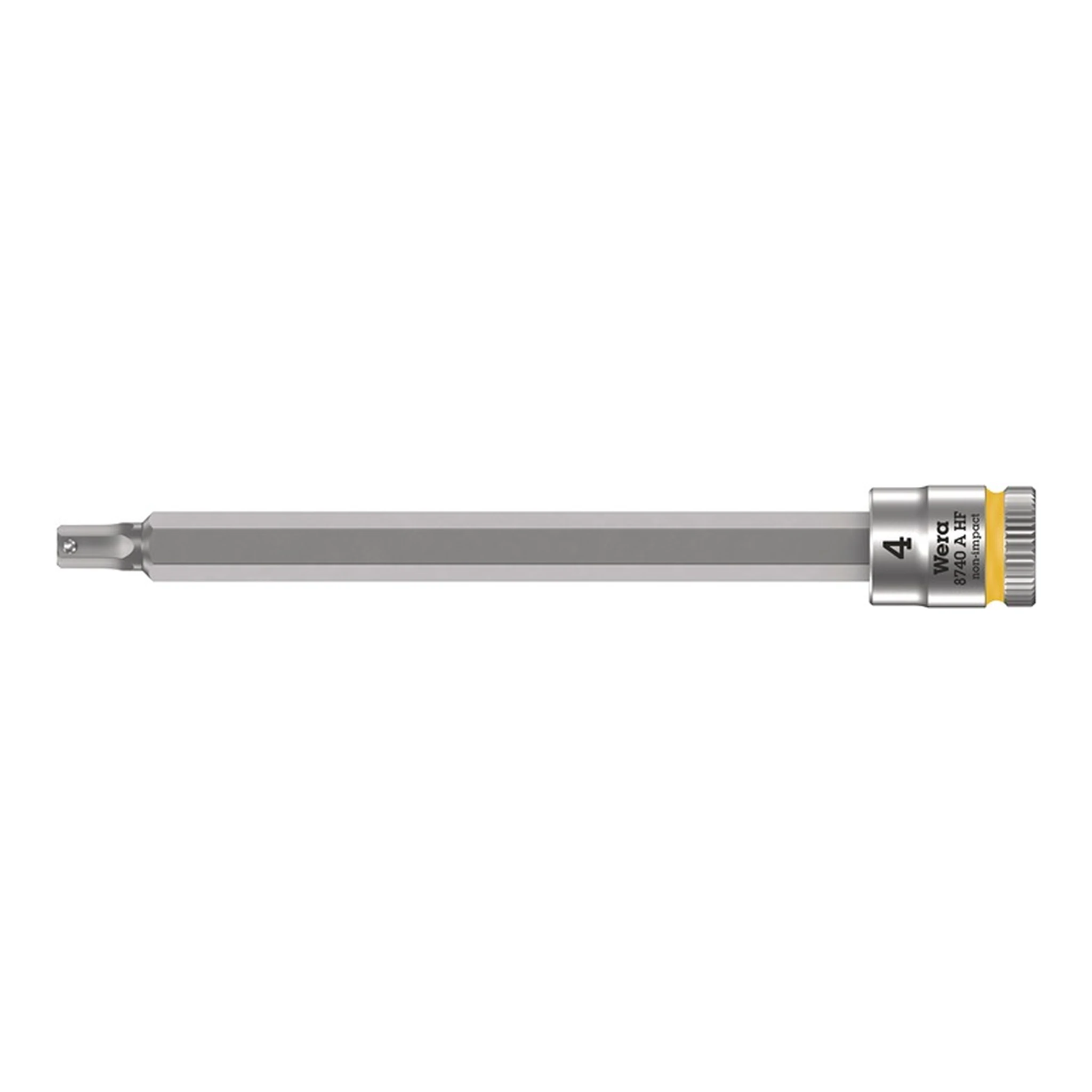 WERA | Steckschlüsseleinsatz 8740 A HF | 1/4 ″ Schlüsselweite 4 mm