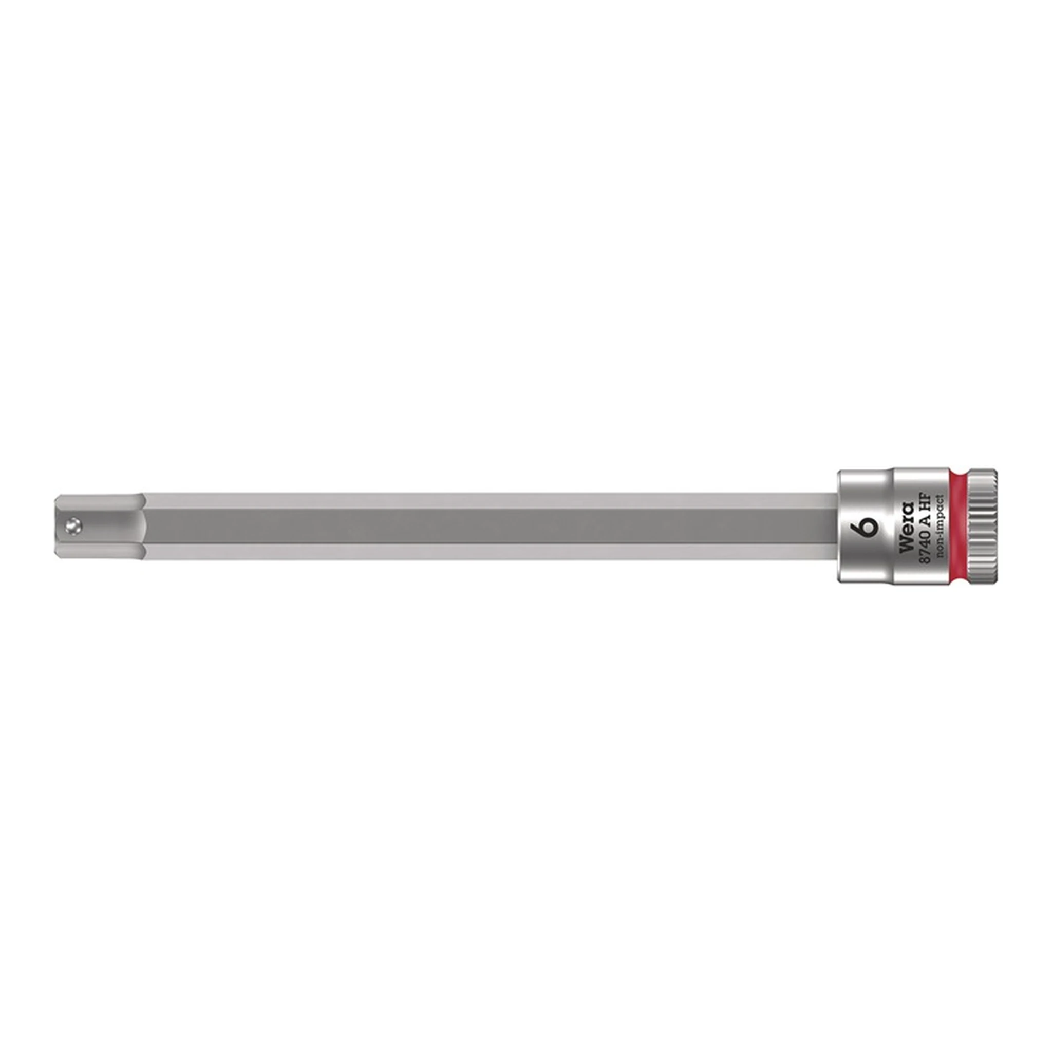 WERA | Steckschlüsseleinsatz 8740 A HF | 1/4 ″ Schlüsselweite 6 mm