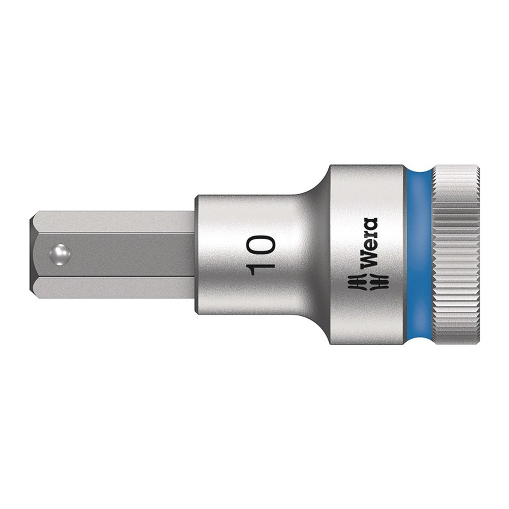 WERA | Steckschlüsseleinsatz 8740 C HF | 1/2 ″ Schlüsselweite 10 mm