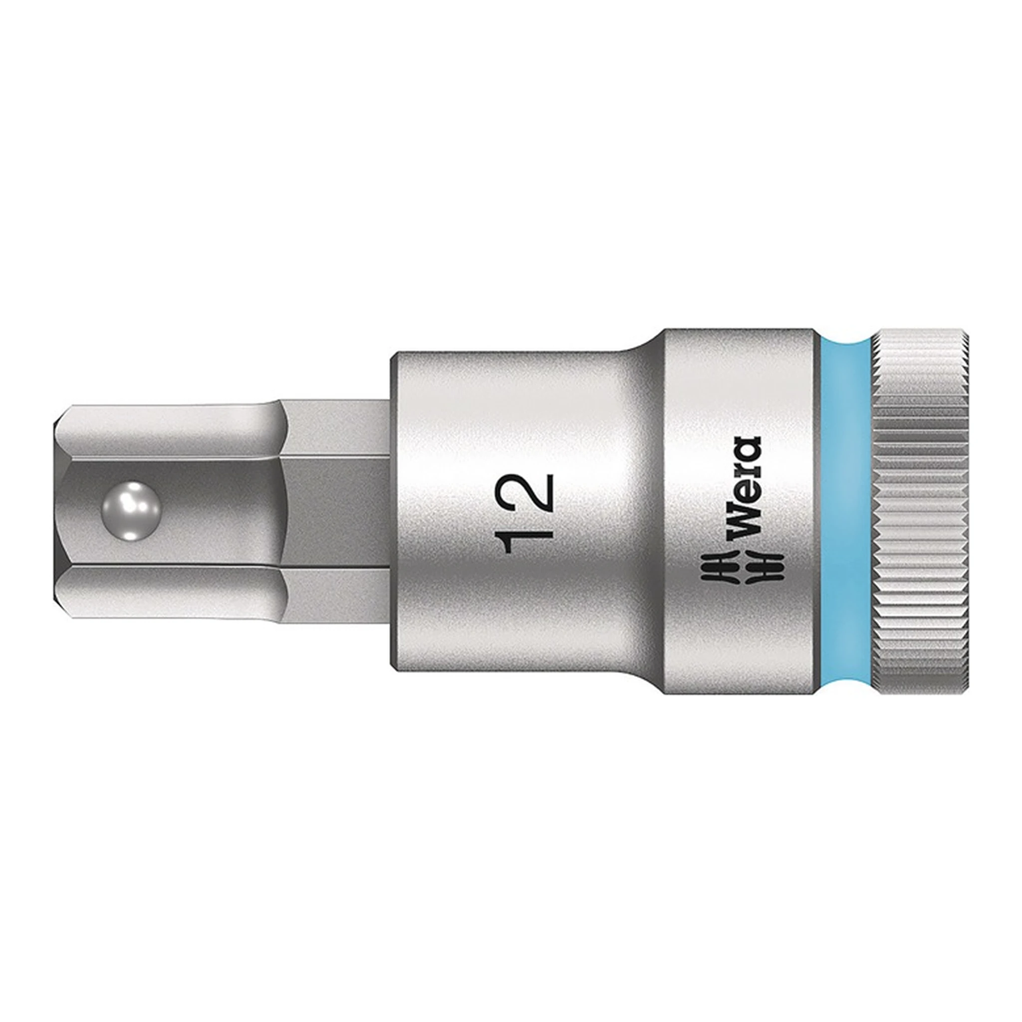 WERA | Steckschlüsseleinsatz 8740 C HF | 1/2 ″ Schlüsselweite 12 mm