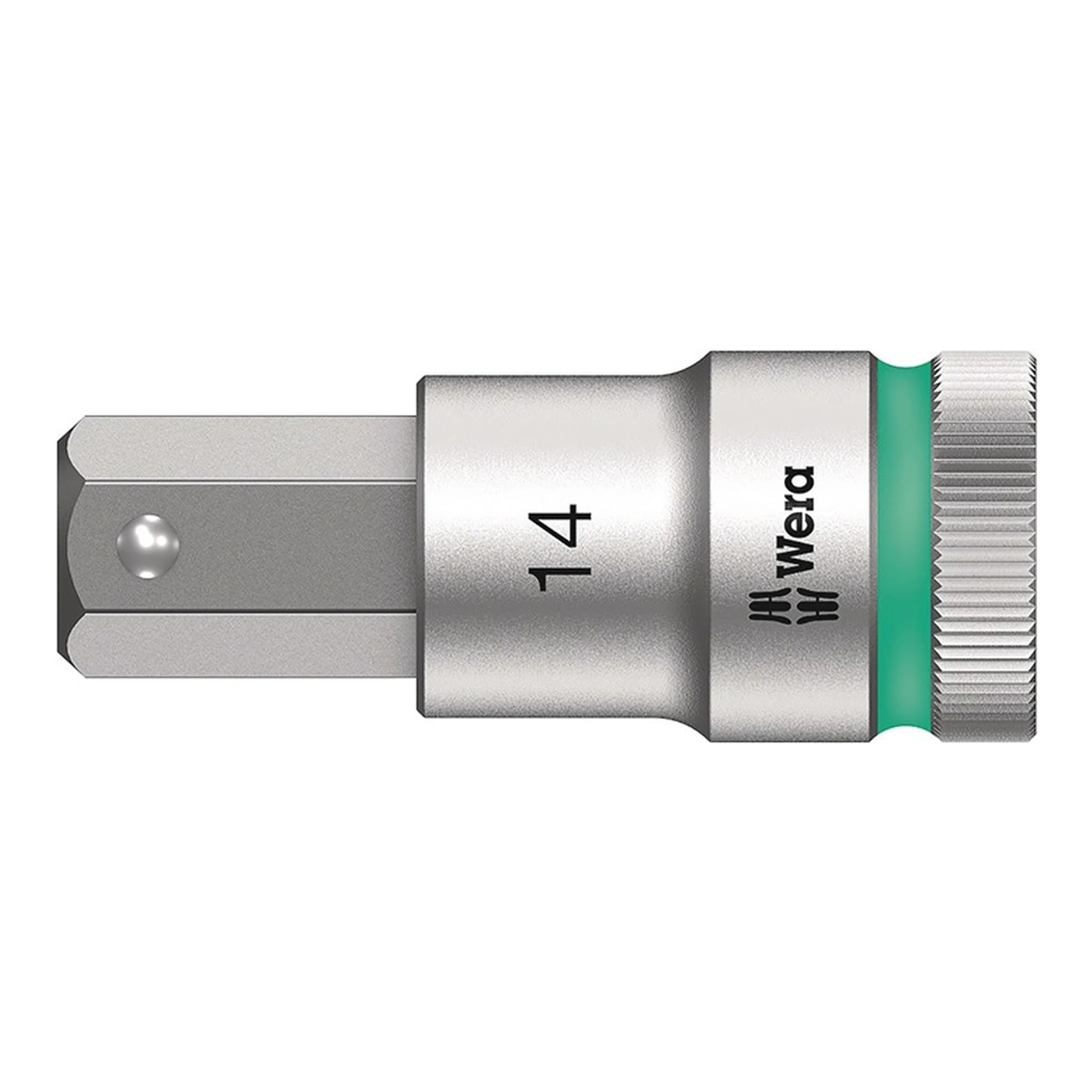 WERA | Steckschlüsseleinsatz 8740 C HF | 1/2 ″ Schlüsselweite 14 mm