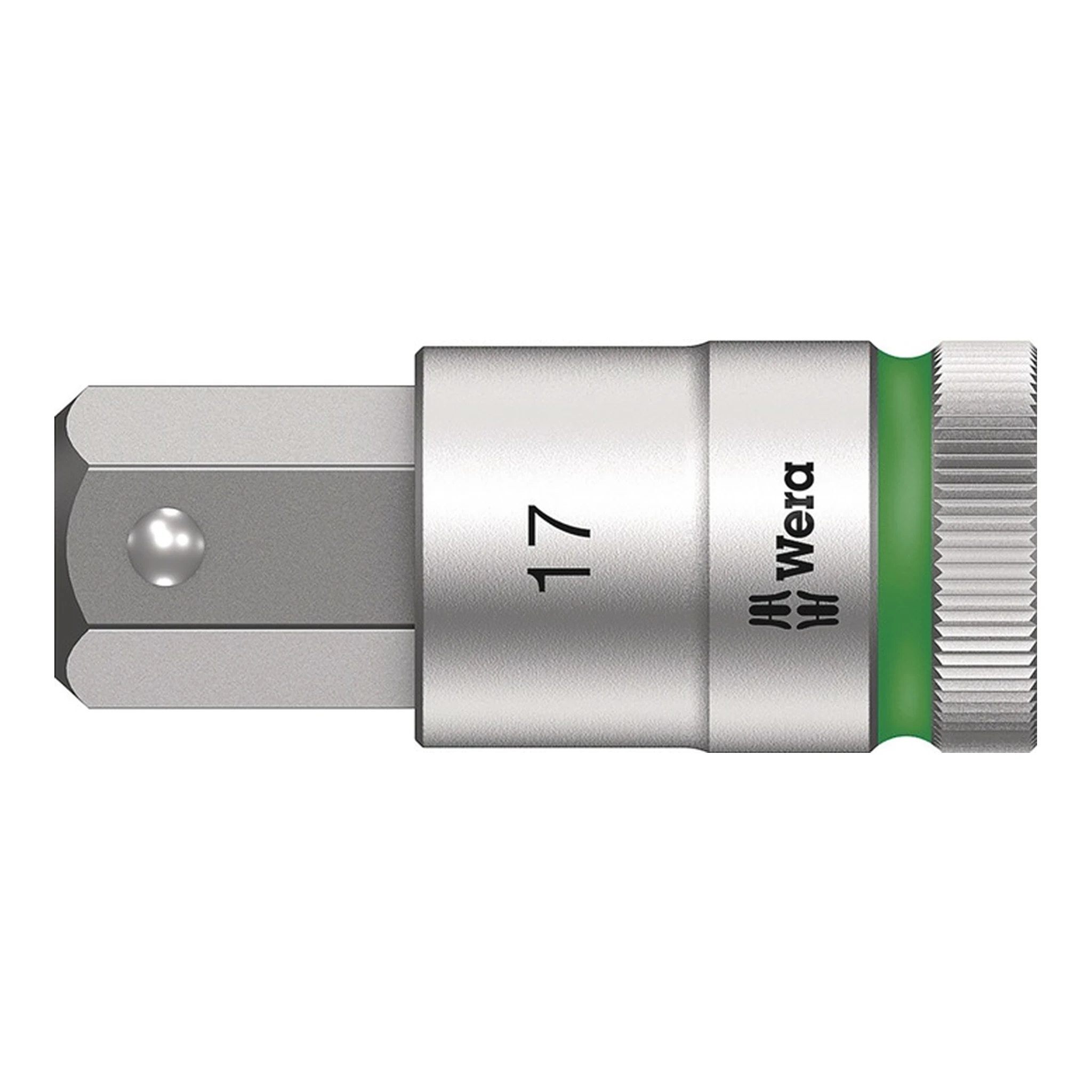 WERA | Steckschlüsseleinsatz 8740 C HF | 1/2 ″ Schlüsselweite 17 mm