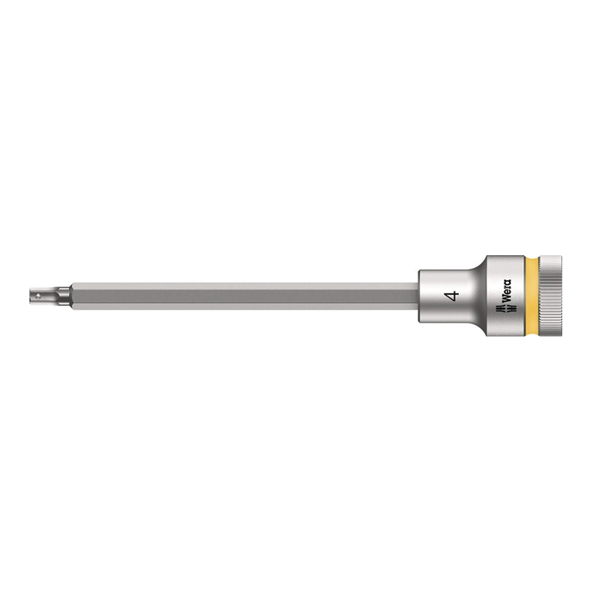 WERA | Steckschlüsseleinsatz 8740 C HF | 1/2 ″ Schlüsselweite 4 mm