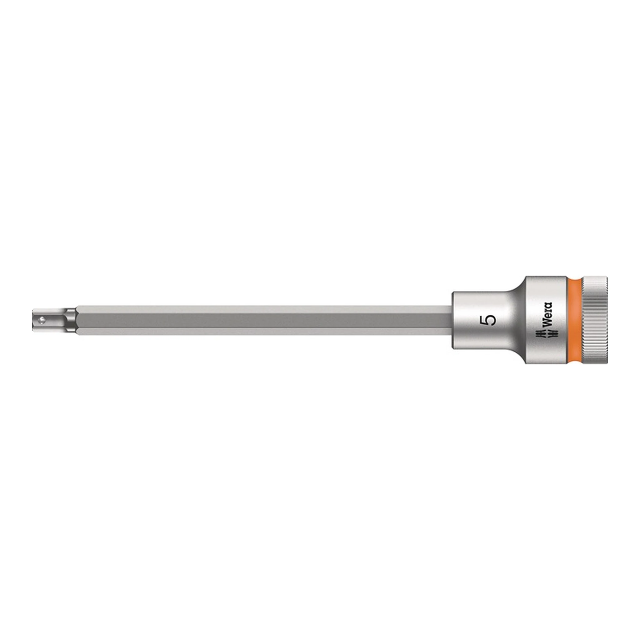 WERA | Steckschlüsseleinsatz 8740 C HF | 1/2 ″ Schlüsselweite 5 mm