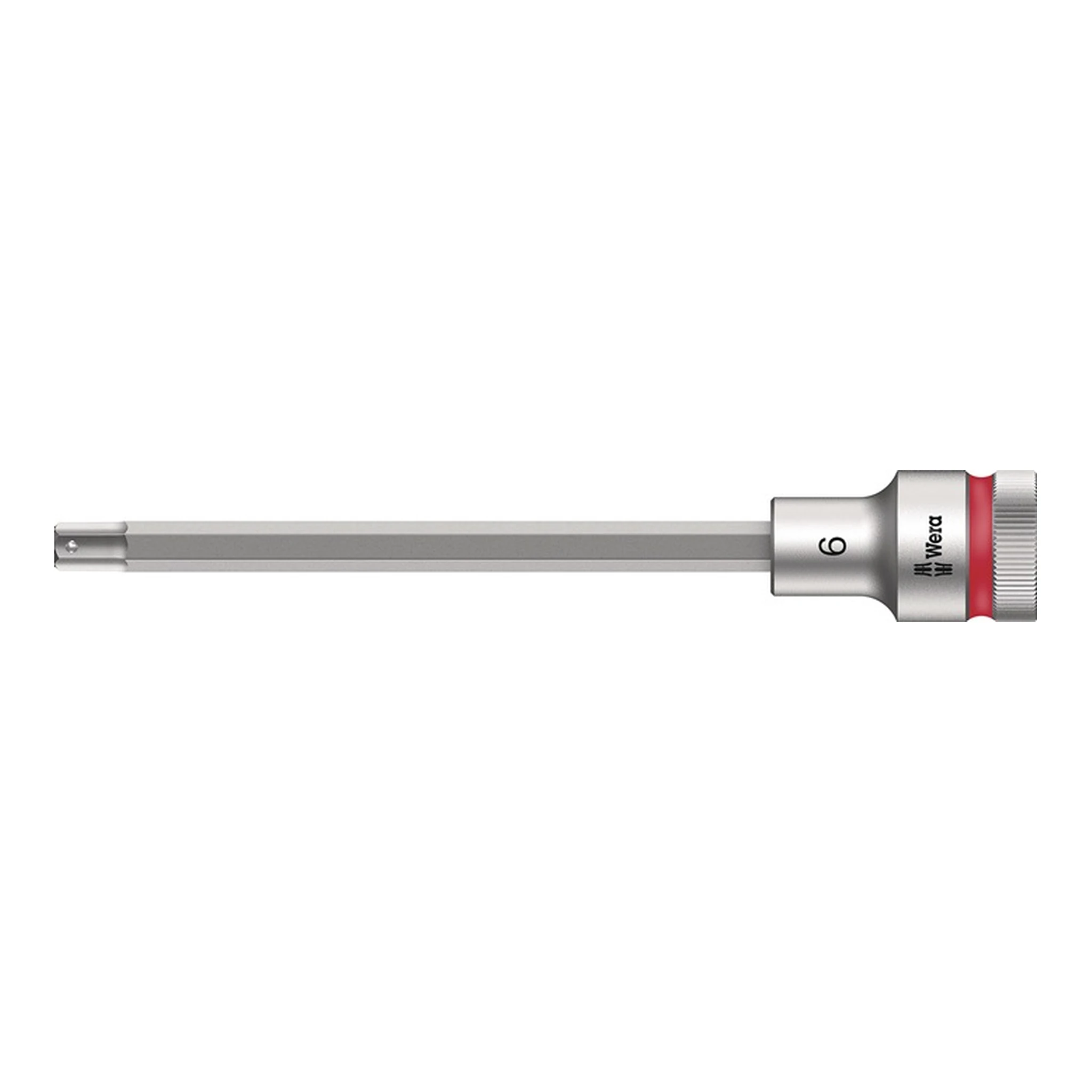 WERA | Steckschlüsseleinsatz 8740 C HF | 1/2 ″ Schlüsselweite 6 mm