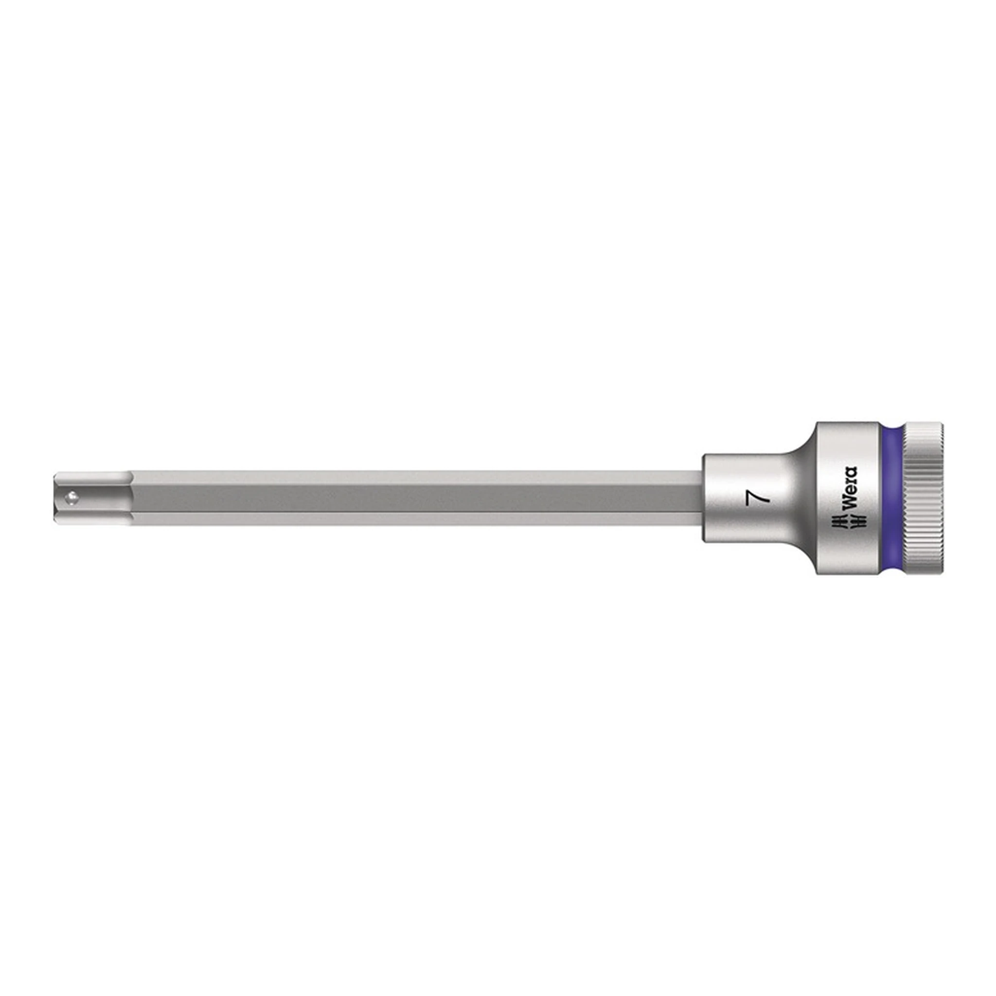 WERA | Steckschlüsseleinsatz 8740 C HF | 1/2 ″ Schlüsselweite 7 mm