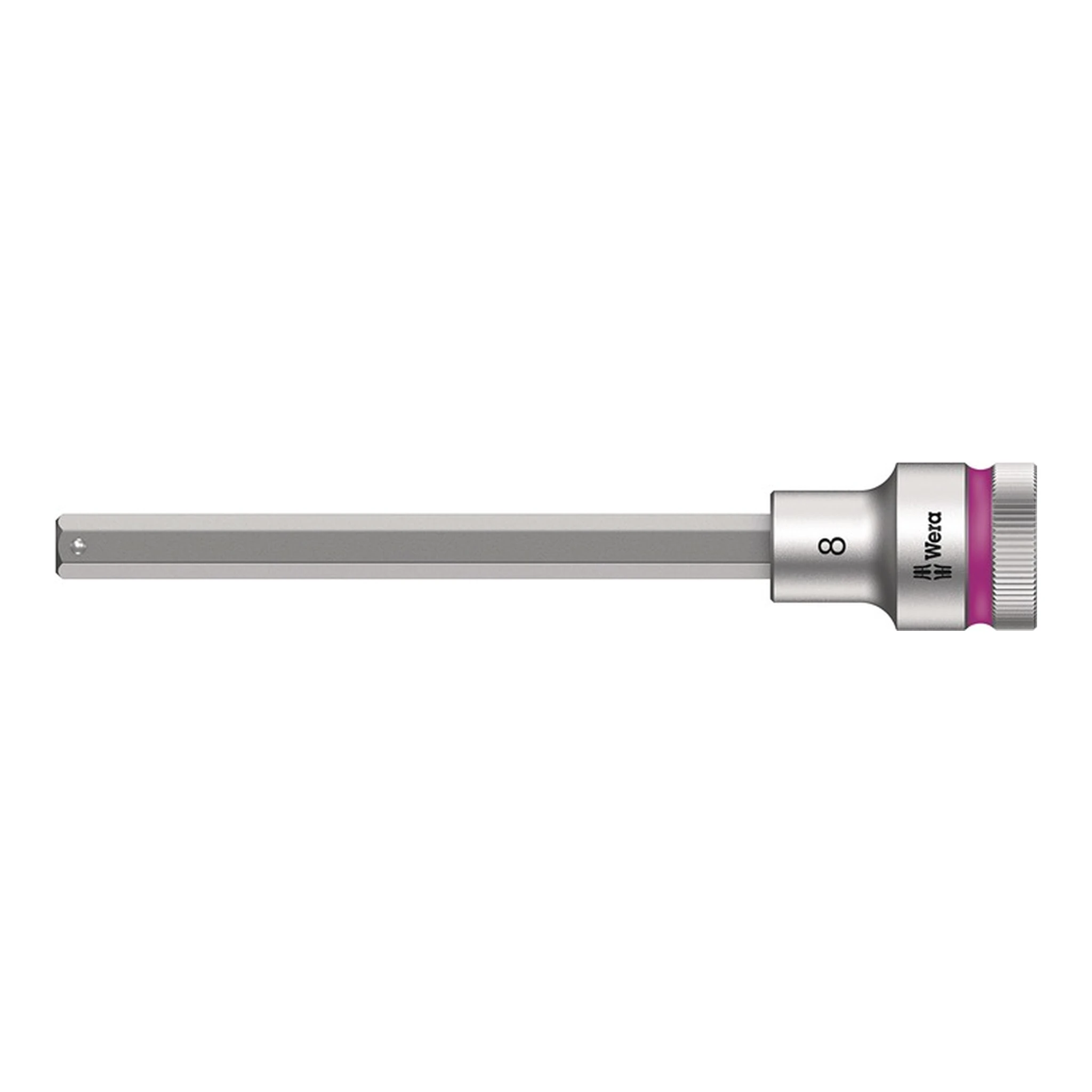 WERA | Steckschlüsseleinsatz 8740 C HF | 1/2 ″ Schlüsselweite 8 mm