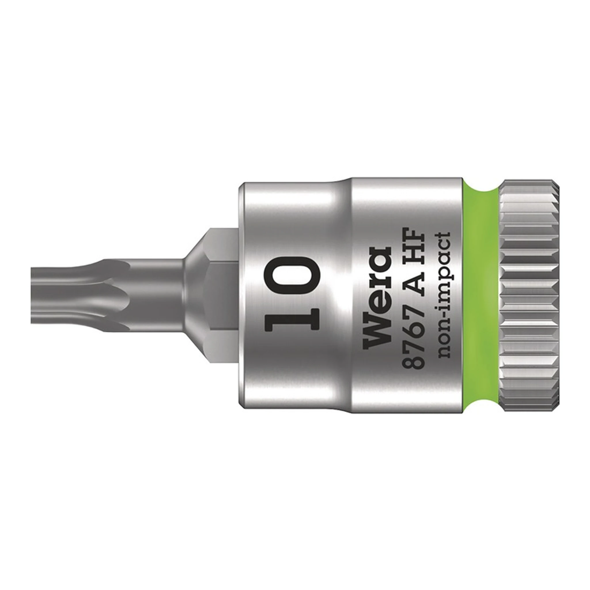 WERA | Steckschlüsseleinsatz 8767 A HF TORX® | 1/4 ″ T10