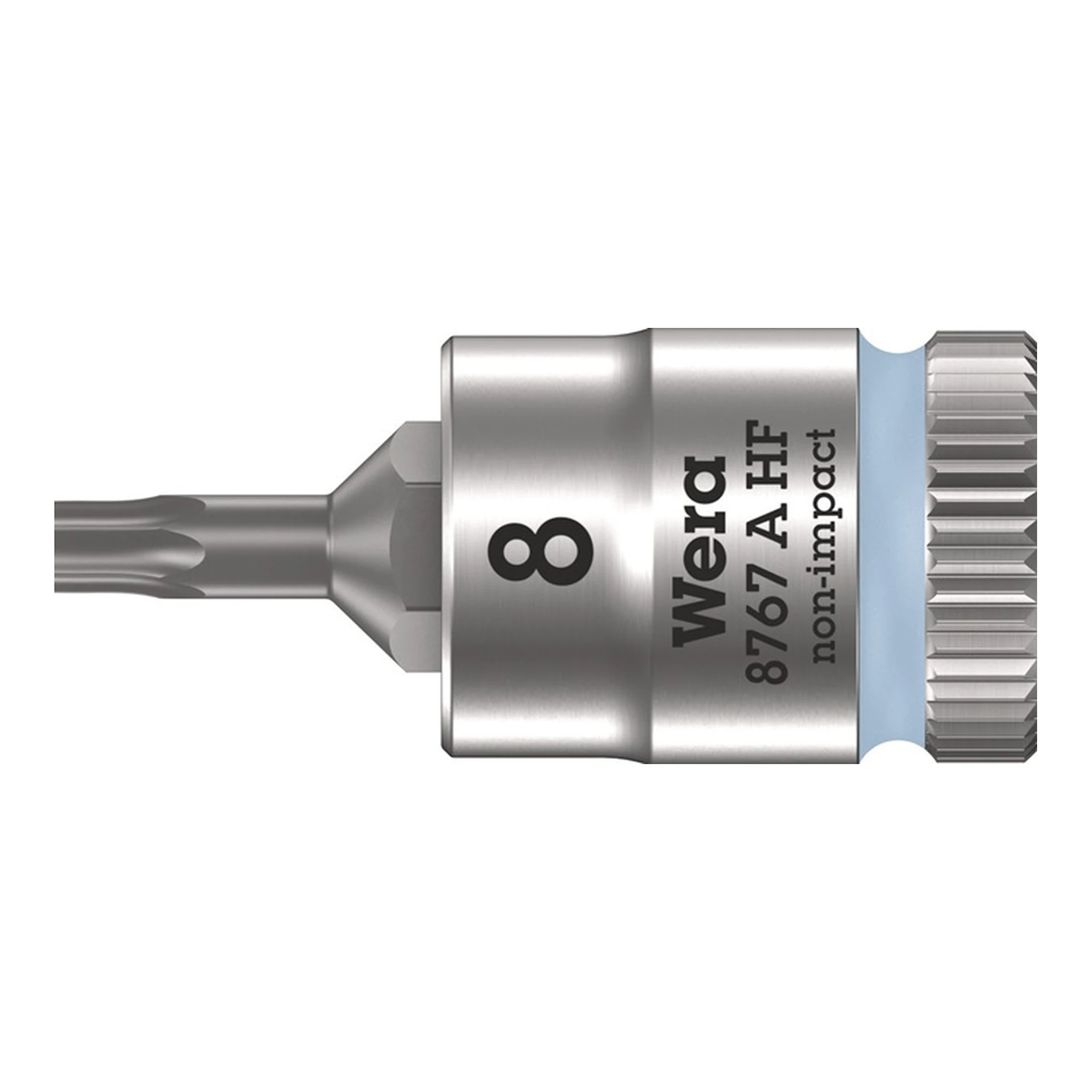 WERA | Steckschlüsseleinsatz 8767 A HF TORX® | 1/4 ″ T8