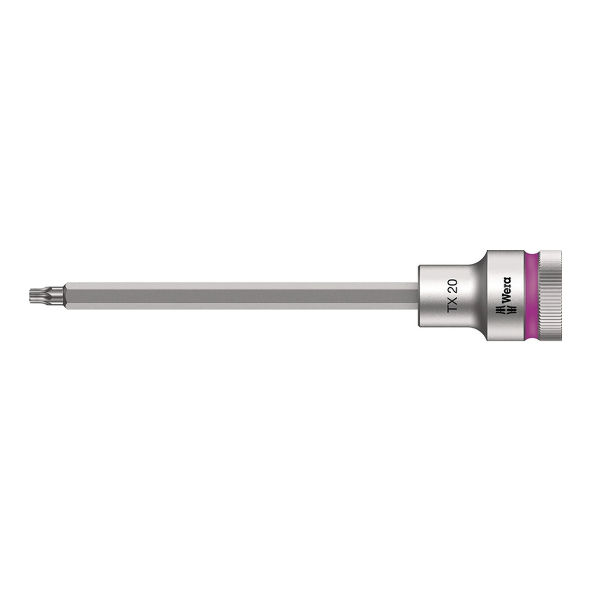 WERA | Steckschlüsseleinsatz 8767 C HF TORX® | 1/2 ″ T20