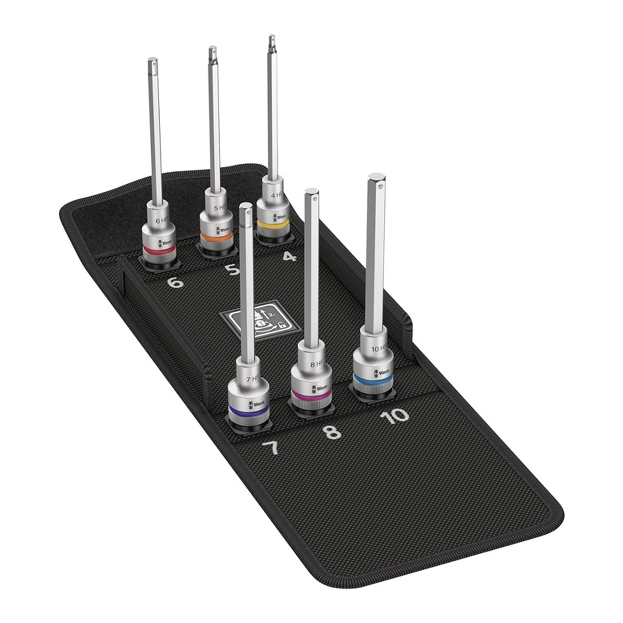 WERA | Steckschlüssel-Satz 8740 C HF | 6-teilig 1/2 ″