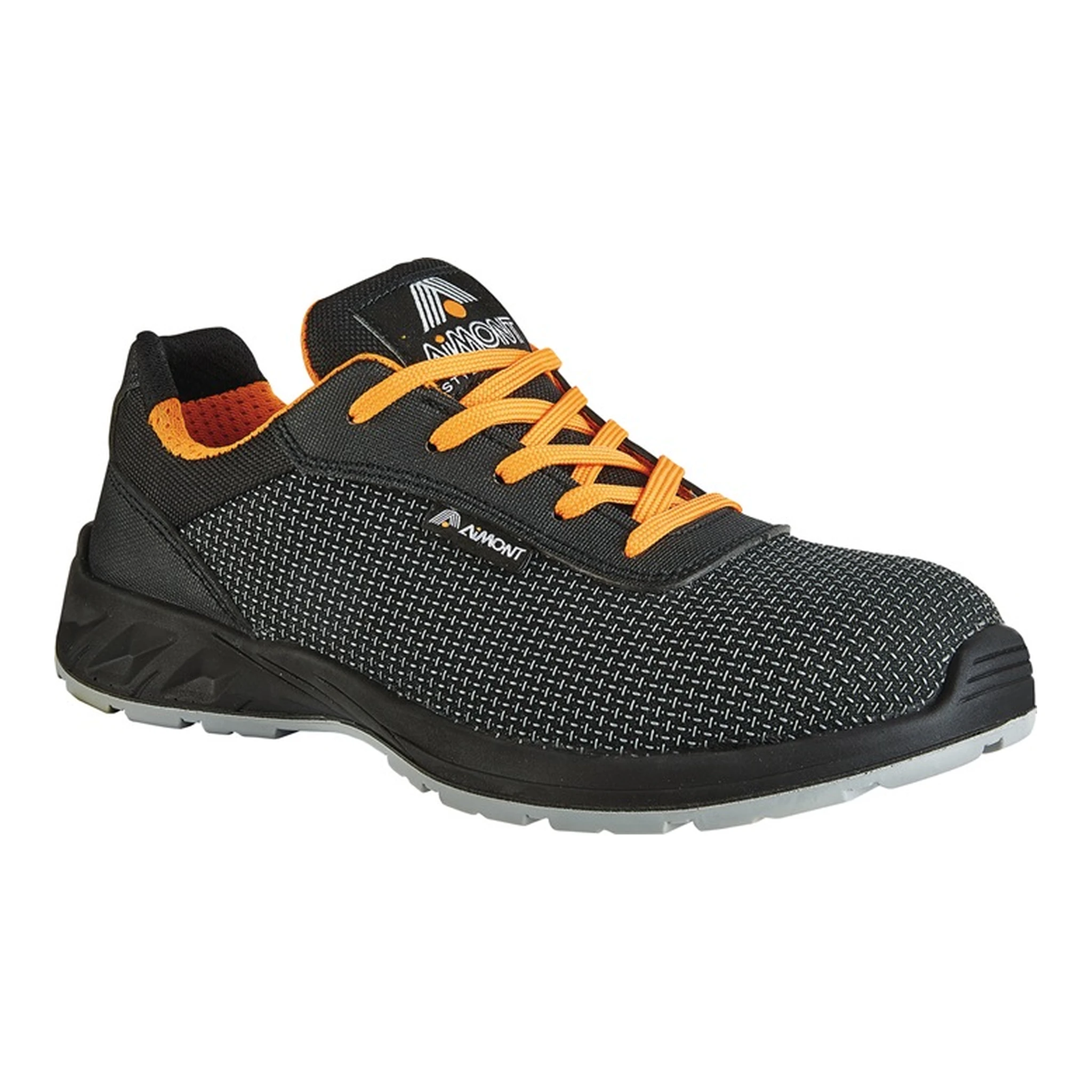 AIMONT | Sicherheitsschuh Diamont HAVOC | Größe 40 W. 11 schwarz/orange