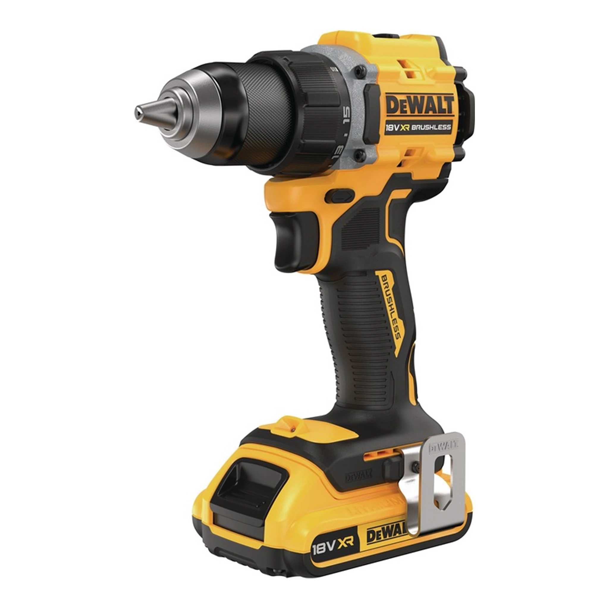 DEWALT | Akku-Bohrschrauber DCD794D2T-QW | 18 V 2 Ah 1,5 - 13 mm