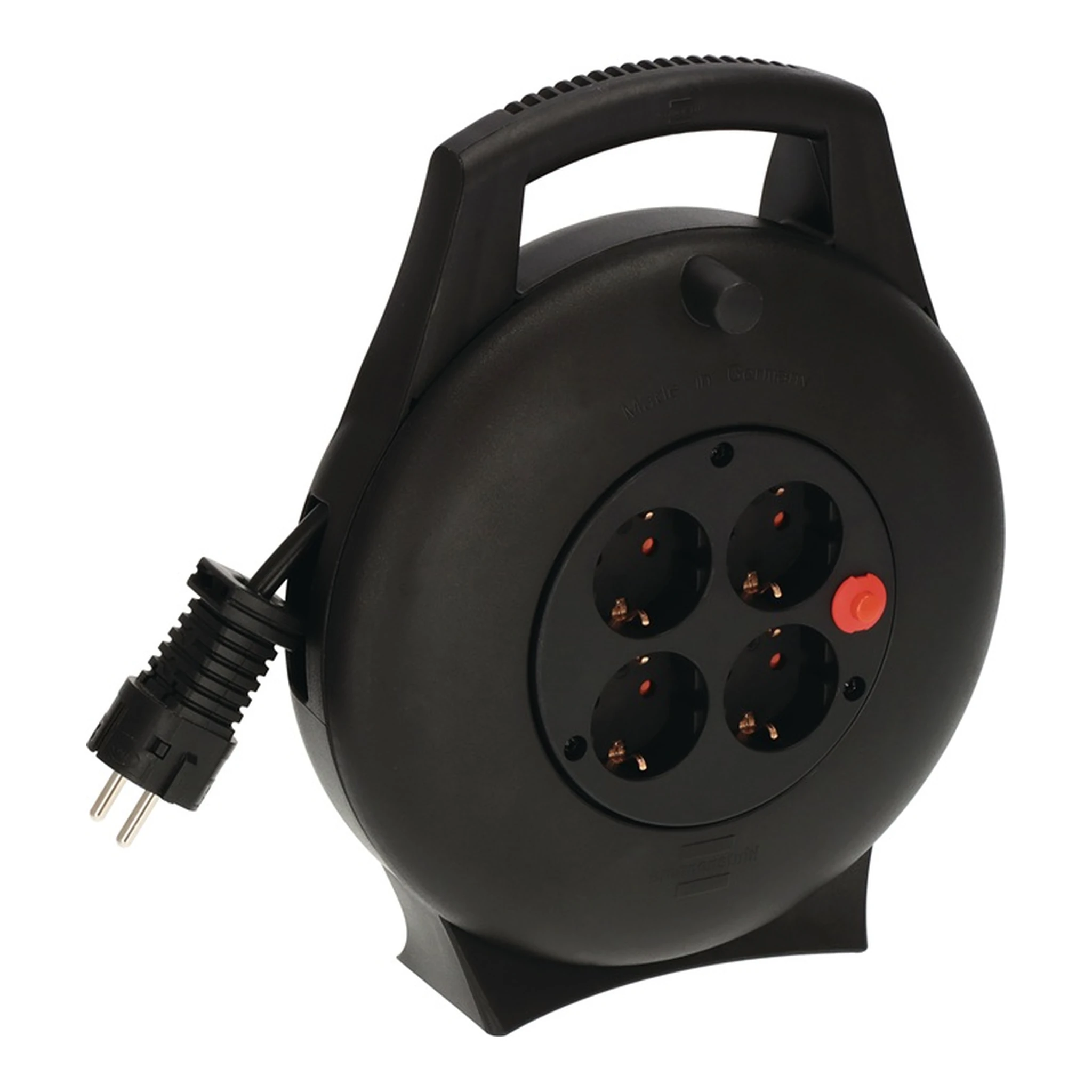 BRENNENSTUHL | Kabelbox Vario Line VL2-X | 4fach Kabel-L.10m schwarz