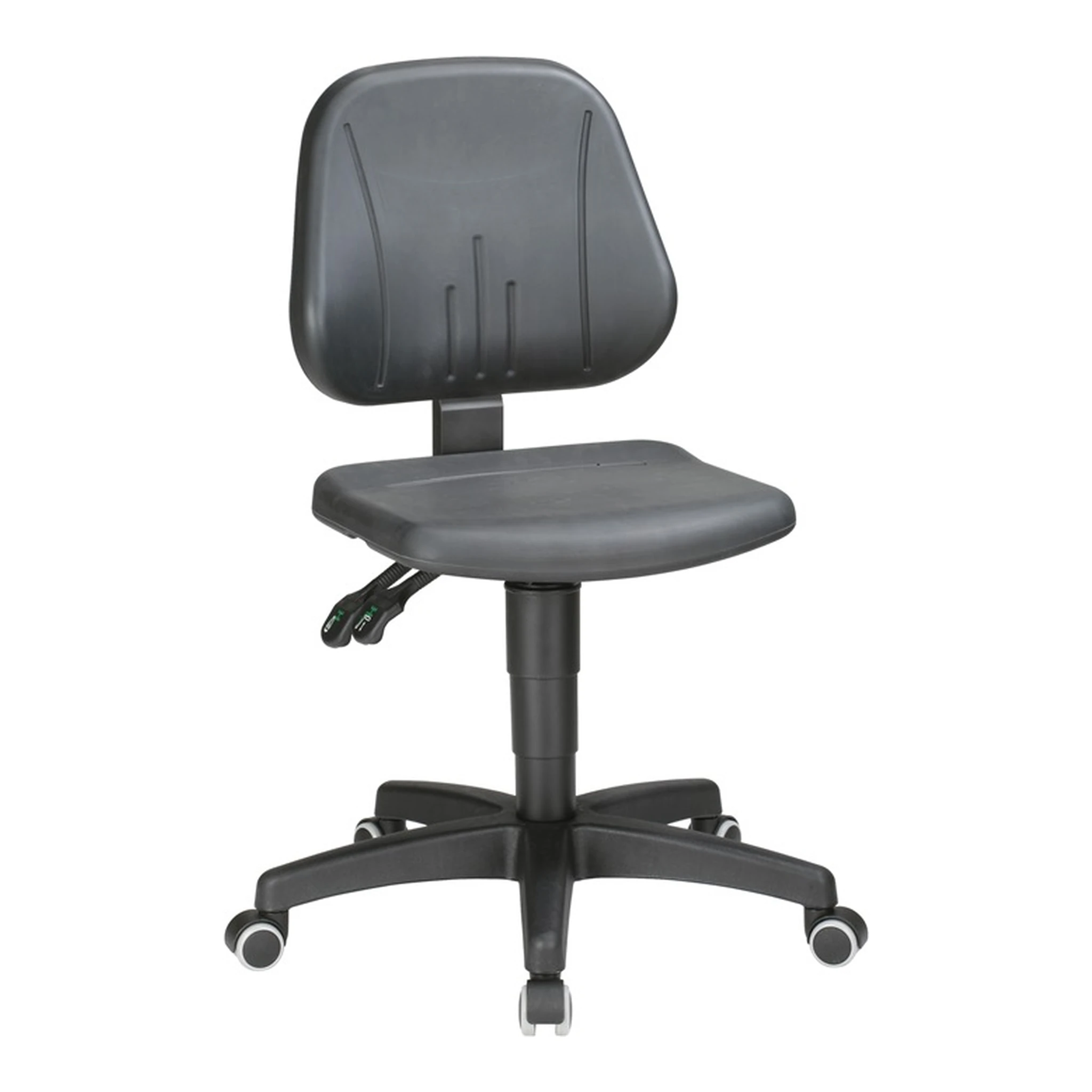 BIMOS | Arbeitsdrehstuhl Unitec | Rollen Integralschaum schwarz