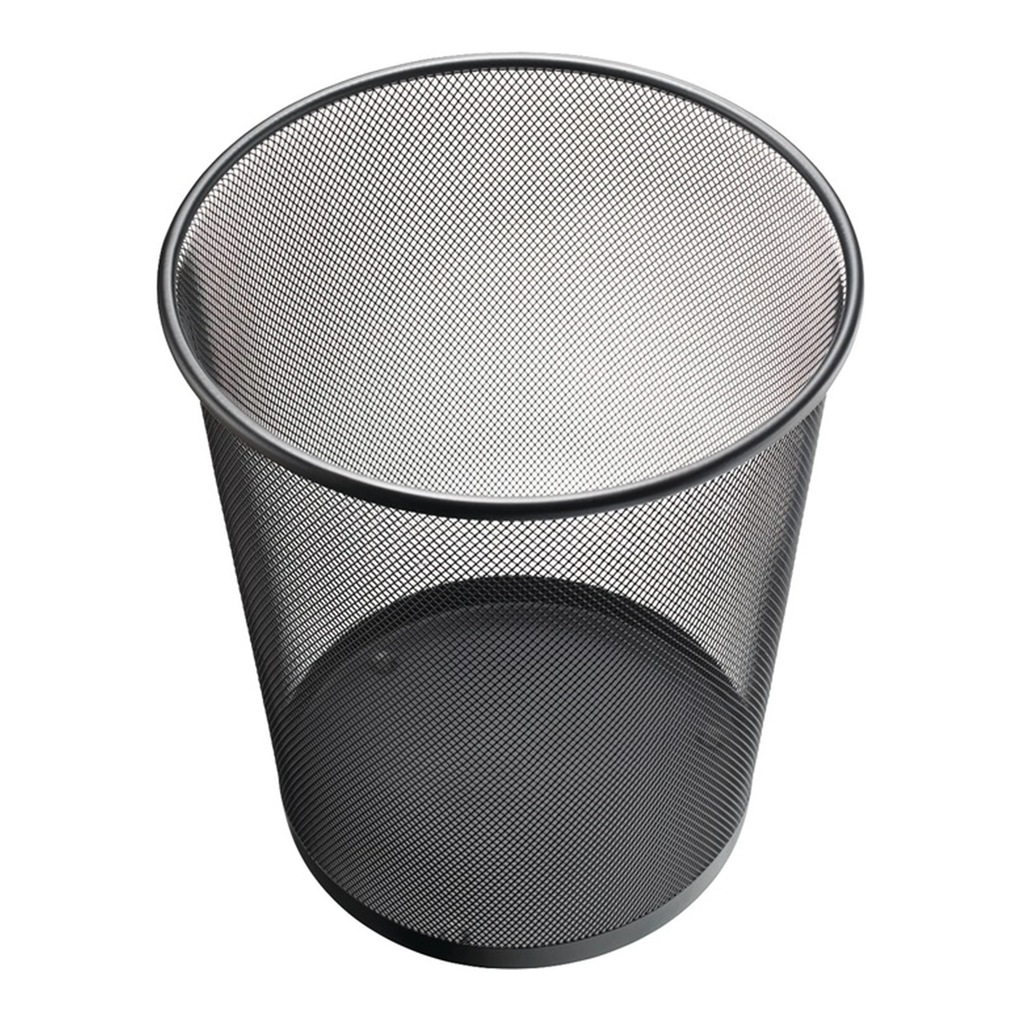 HELIT | Papierkorb | 15 l H280xØ267 mm mit Lochdekor Stahl