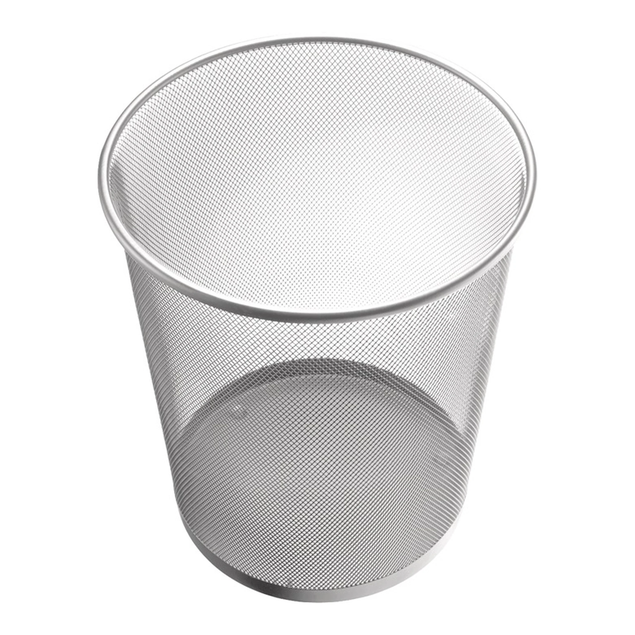 HELIT | Papierkorb | 23 l H350xØ295 mm mit Lochdekor Stahl