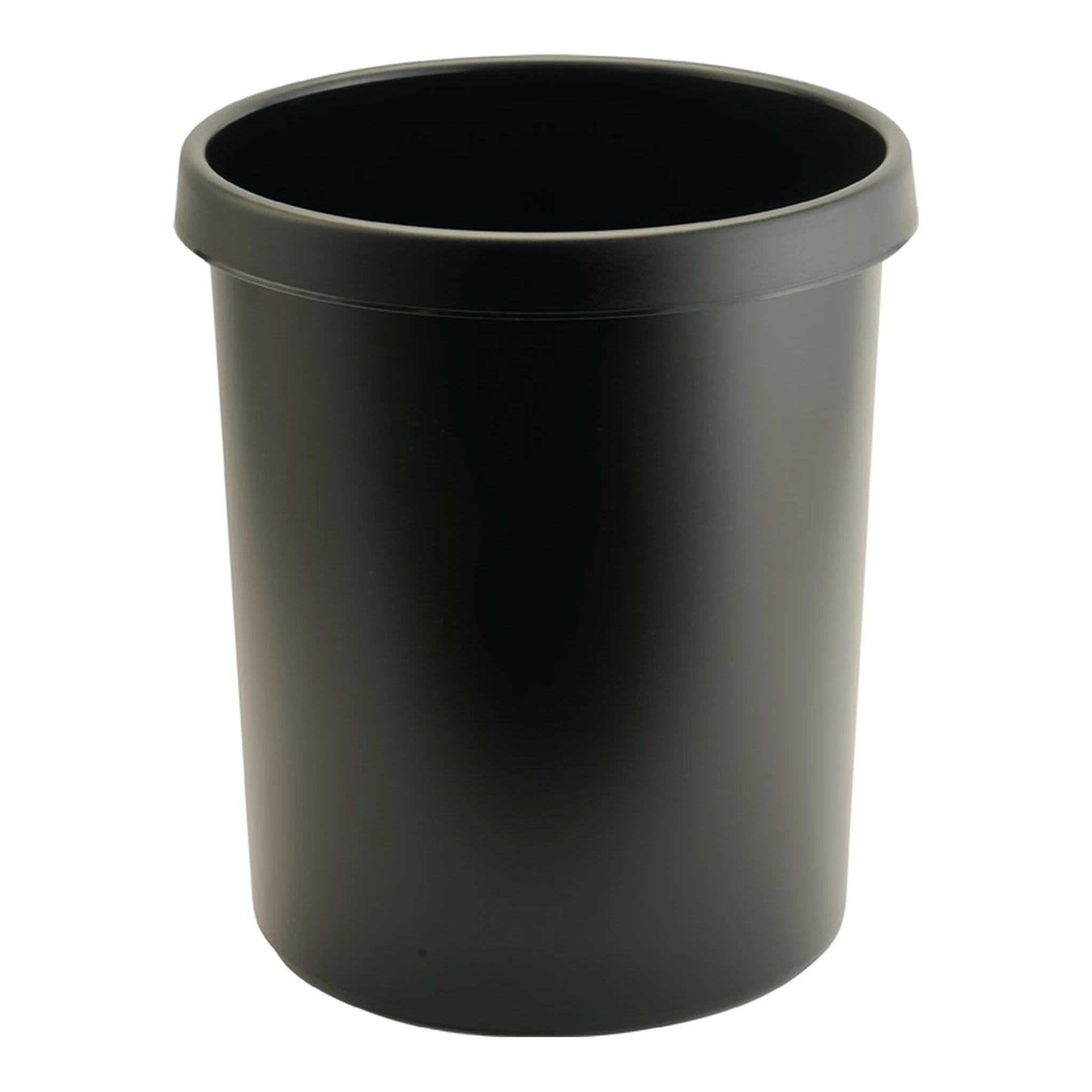 HELIT | Papierkorb | 30 l H405xØ350 mm mit Griffrand Kunststoff