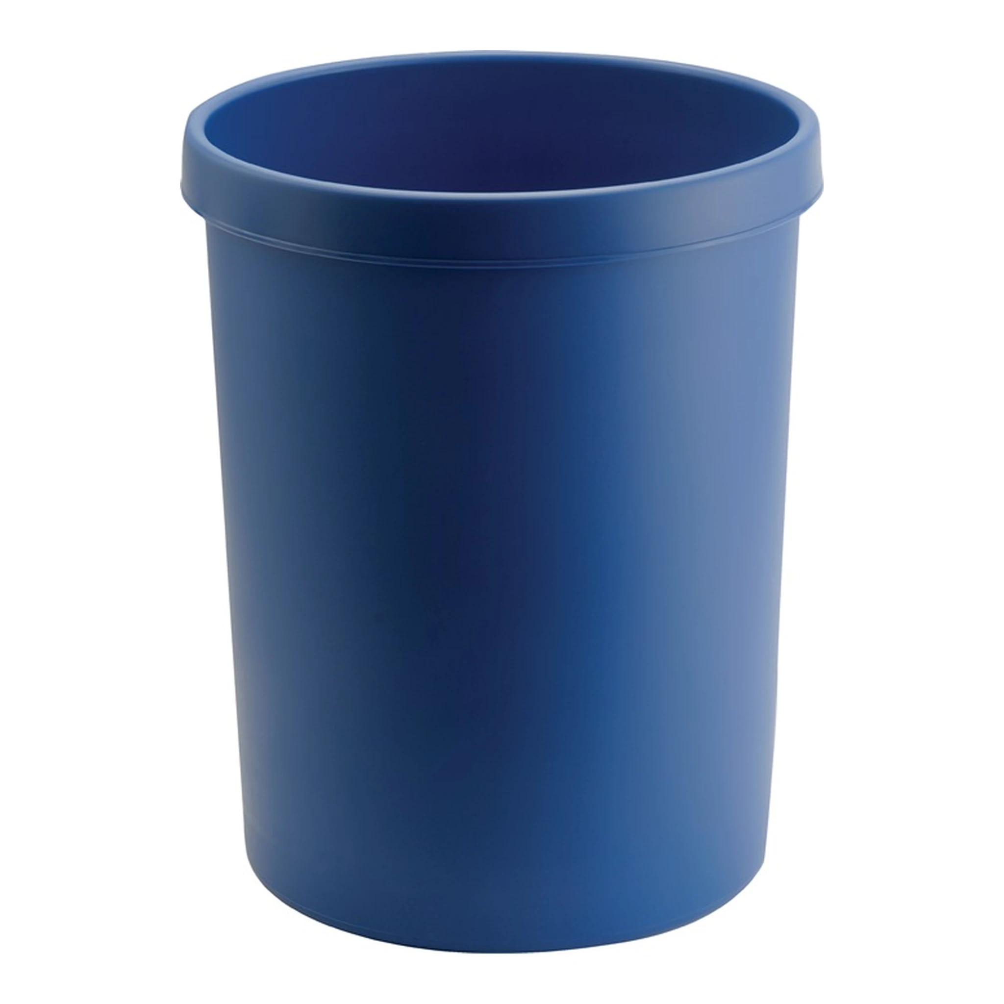 HELIT | Papierkorb | 45 l H480xØ390 mm mit Griffrand Kunststoff