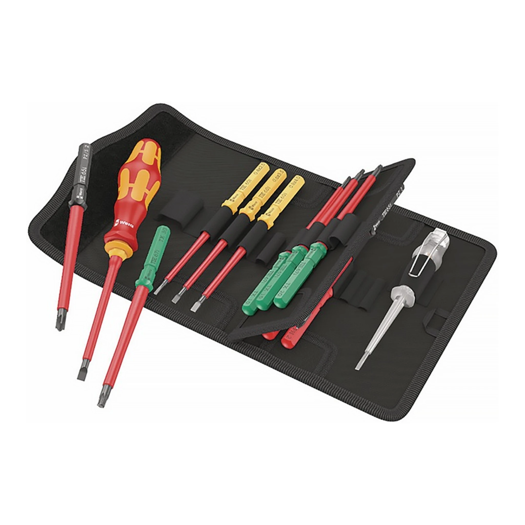 WERA | Schraubendreher-Satz Kraftform Kompakt VDE 16 Universal 1 TIE | 16-teilig