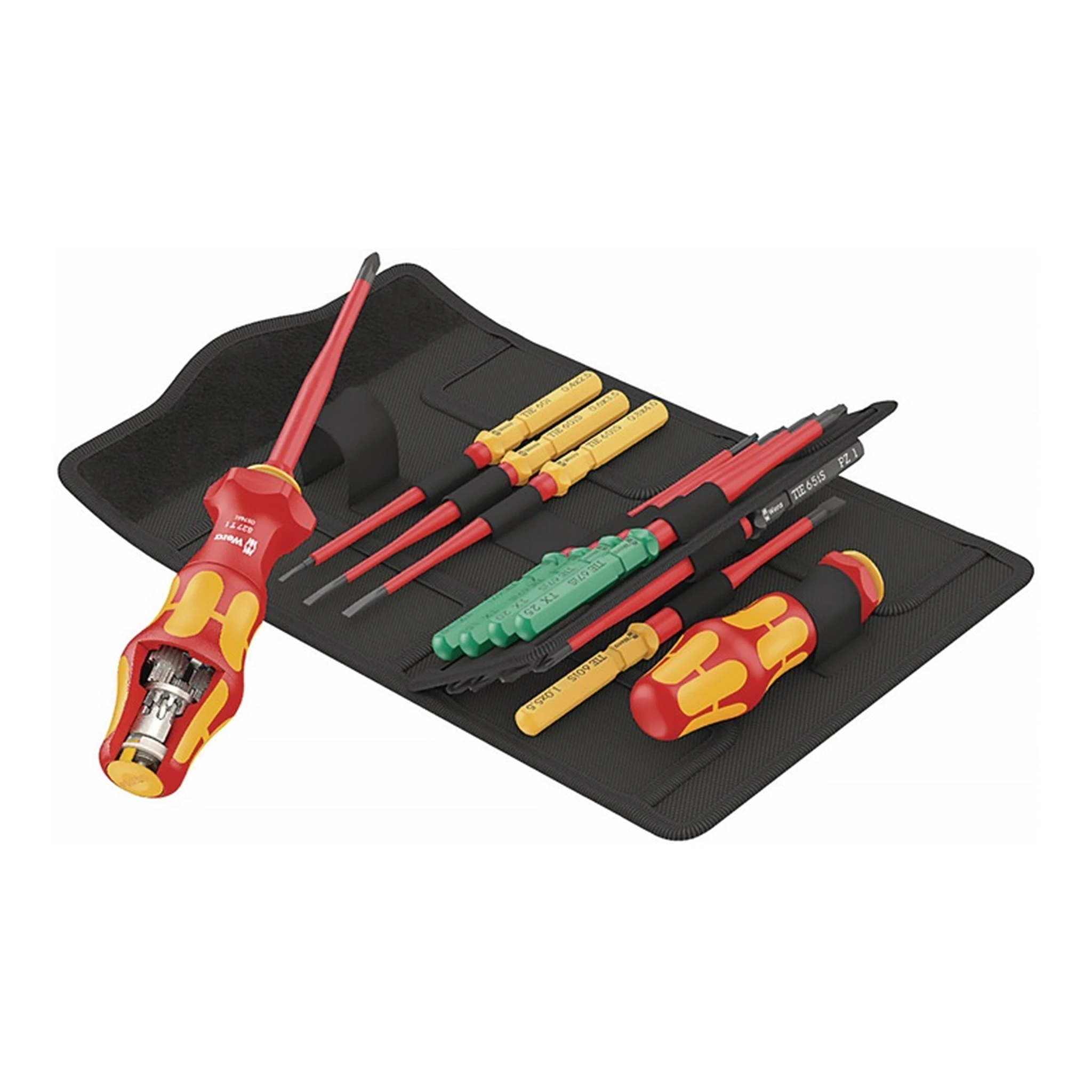 WERA | Schraubendreher-Satz | 16-teilig Kompakt Turbo i Imperial Tool Finder