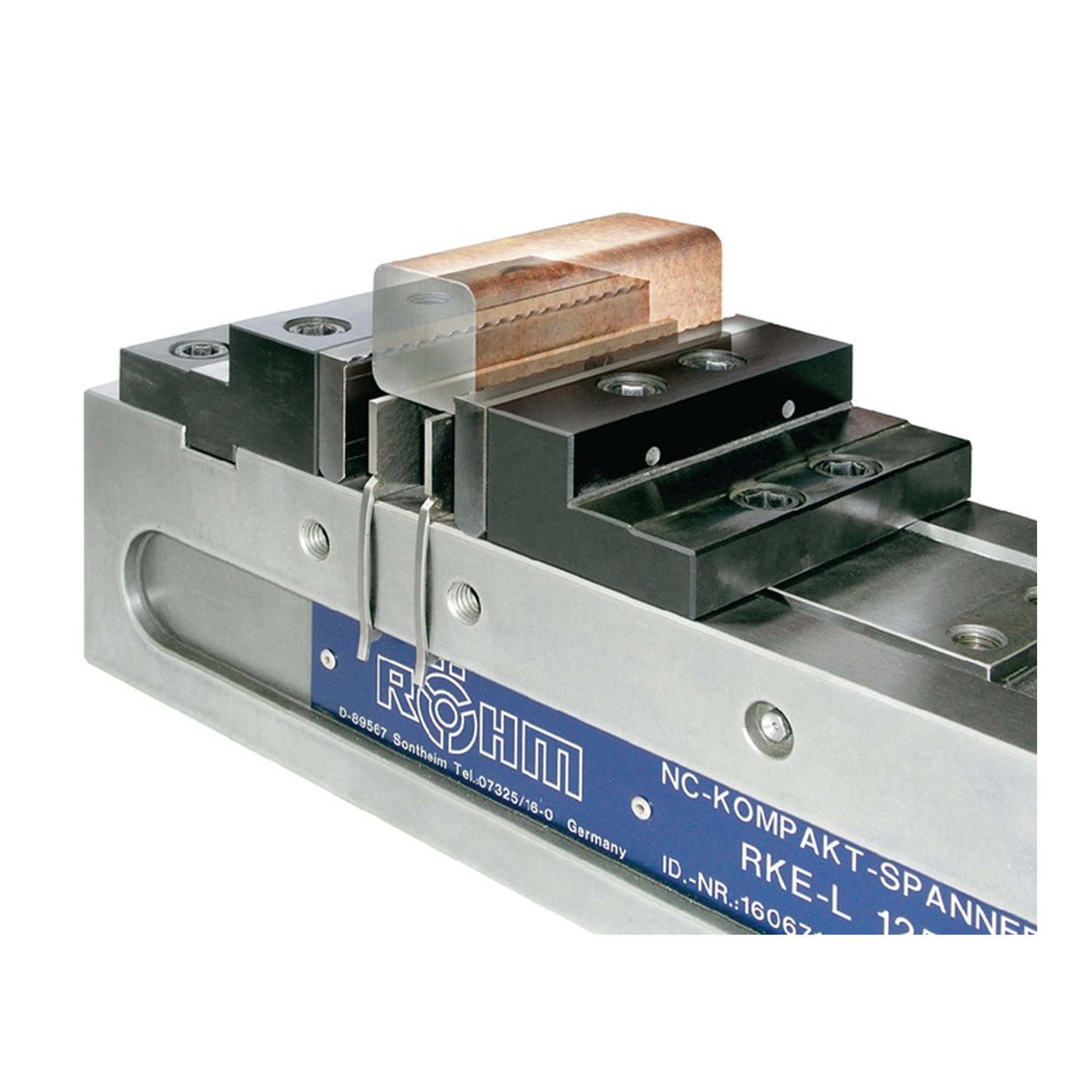 RÖHM | Krallenbacke SKB | Backenbreite 125 mm mit Feinstufe – Bild 2