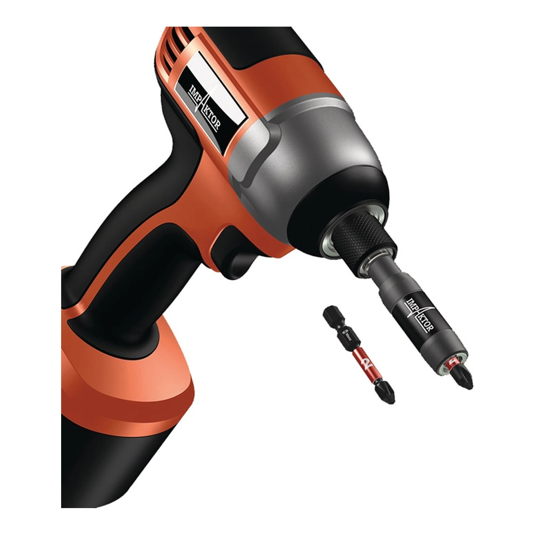 WERA | Bitsortiment Bit-Check 6 Impaktor 1 | 6-teilig PH/PZD/T – Bild 2