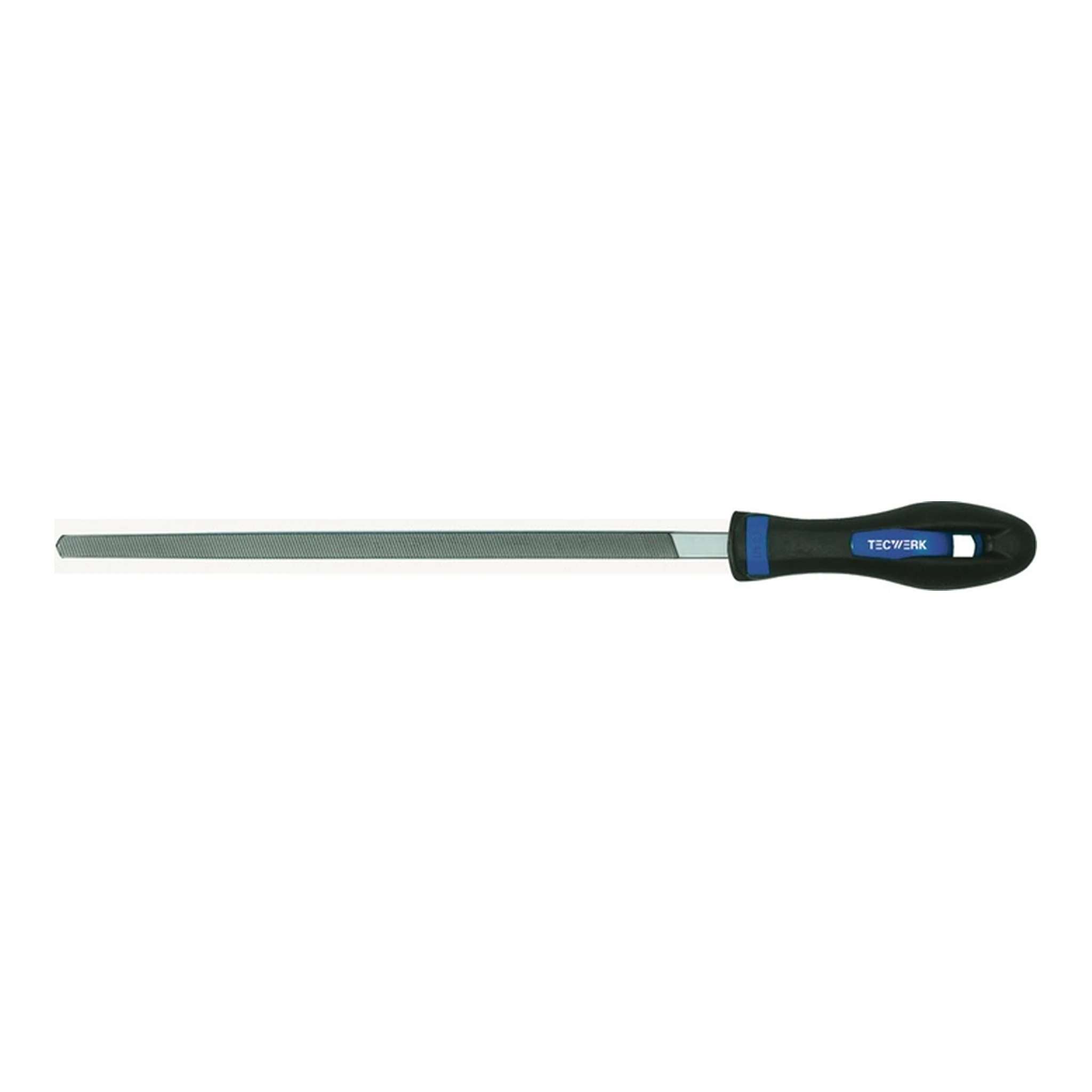 TECWERK | Werkstattfeile DIN 7261 | Länge 200 mm Querschnitt 8 mm Hieb 2 Vierkant