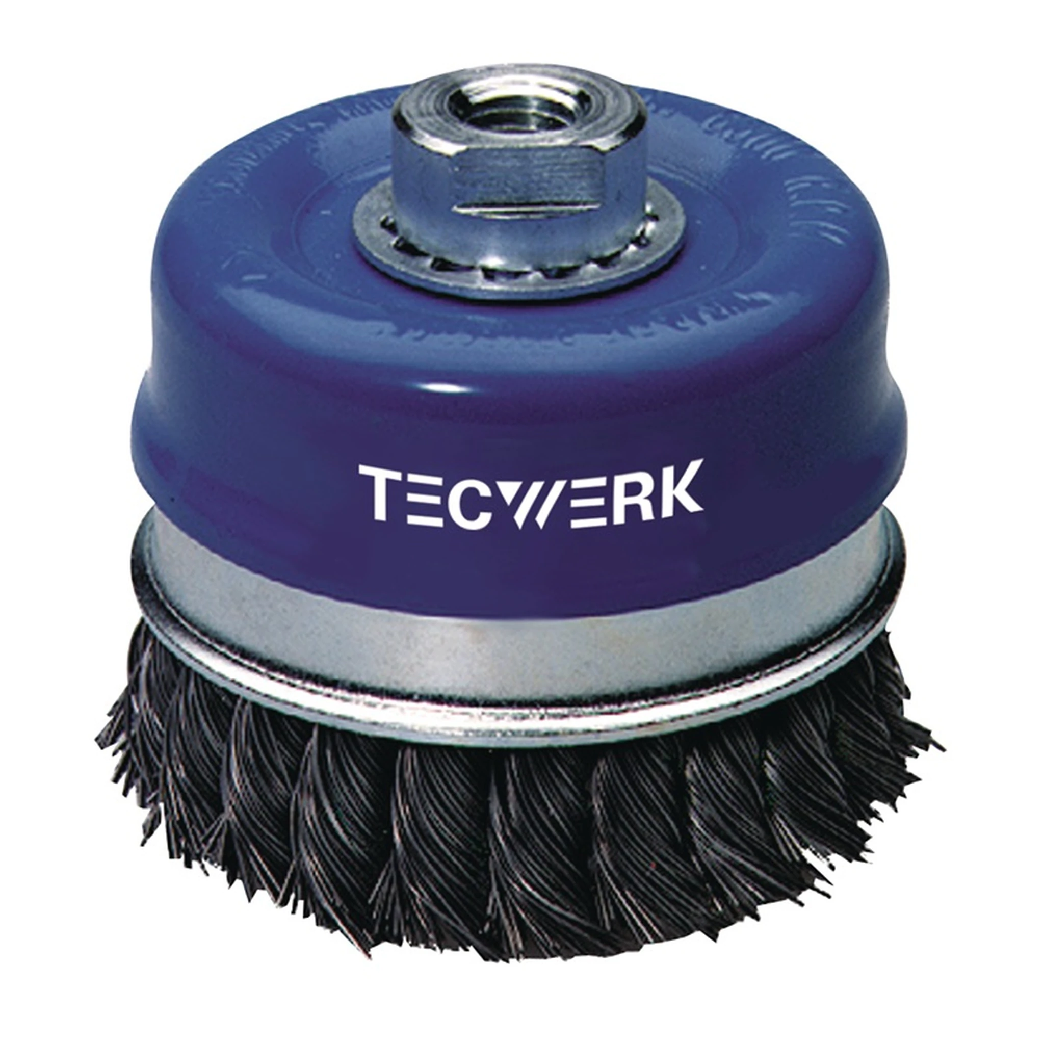 TECWERK | Topfbürste | Ø 100 mm Drahtstärke 0,5 mm Stahl