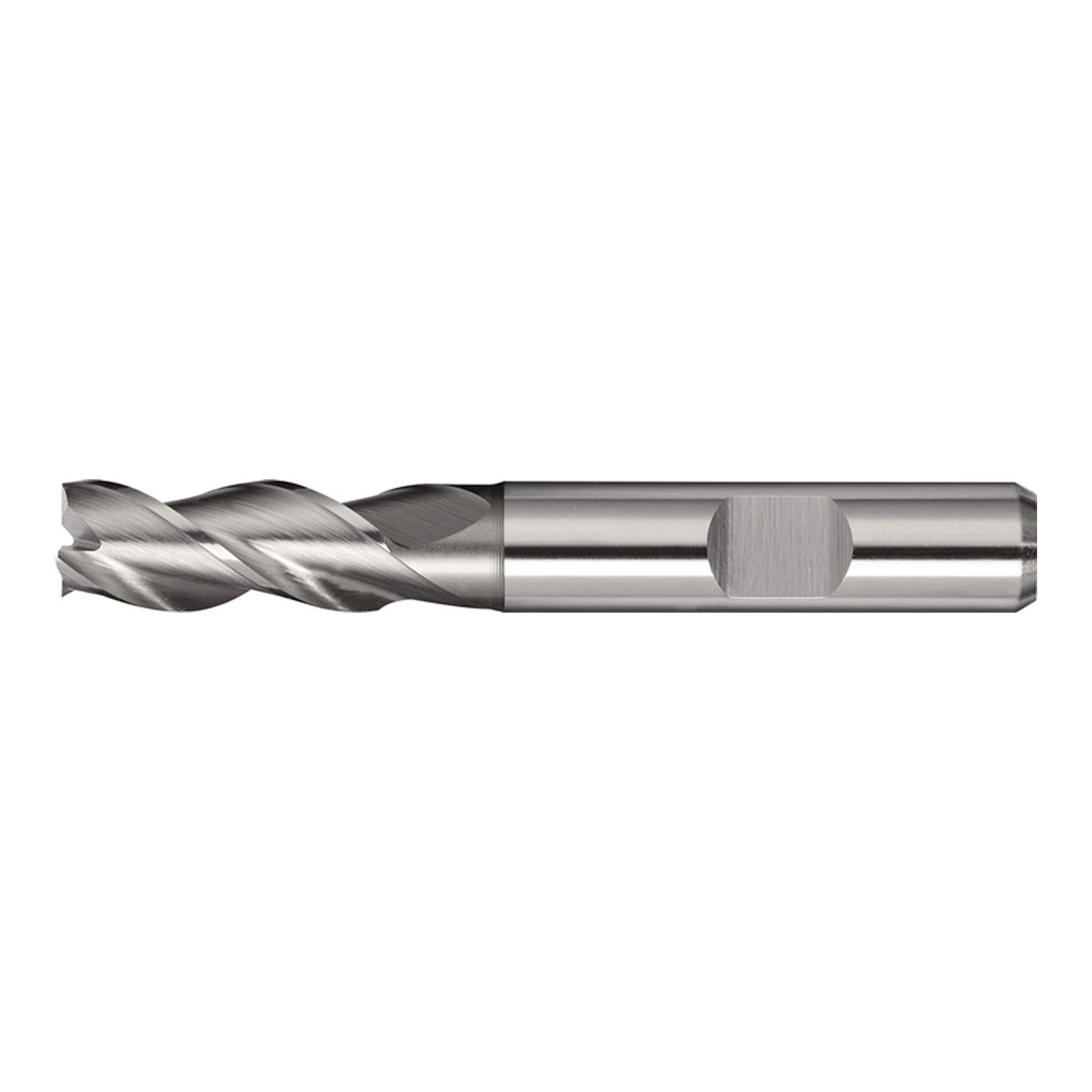 TECWERK | Bohrnutenfräser DIN 844 Typ W | Nenn-Ø 10 mm HSS-Co8 DIN 1835 B