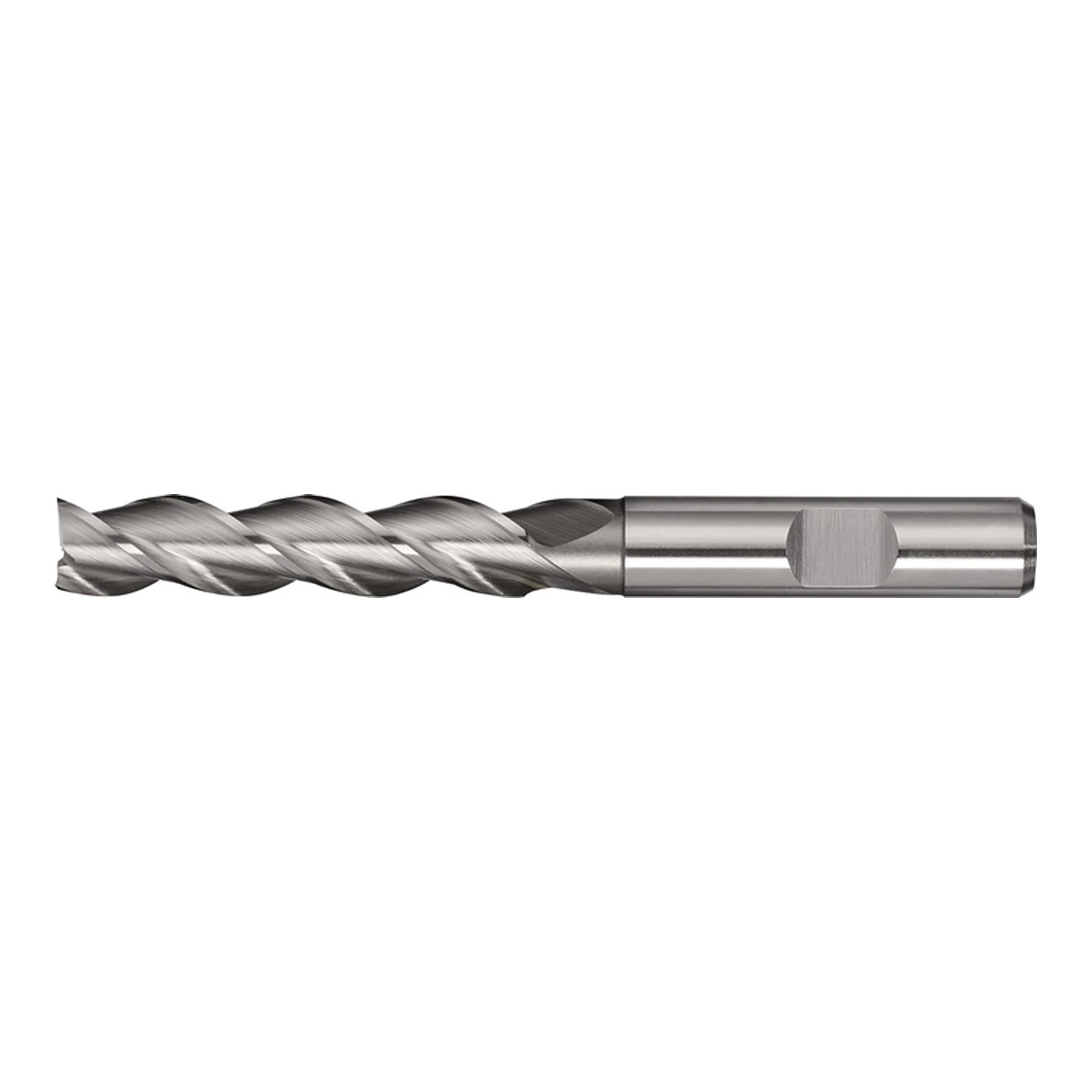 TECWERK | Bohrnutenfräser DIN 844 Typ W | Nenn-Ø 10 mm HSS-Co8 DIN 1835 B