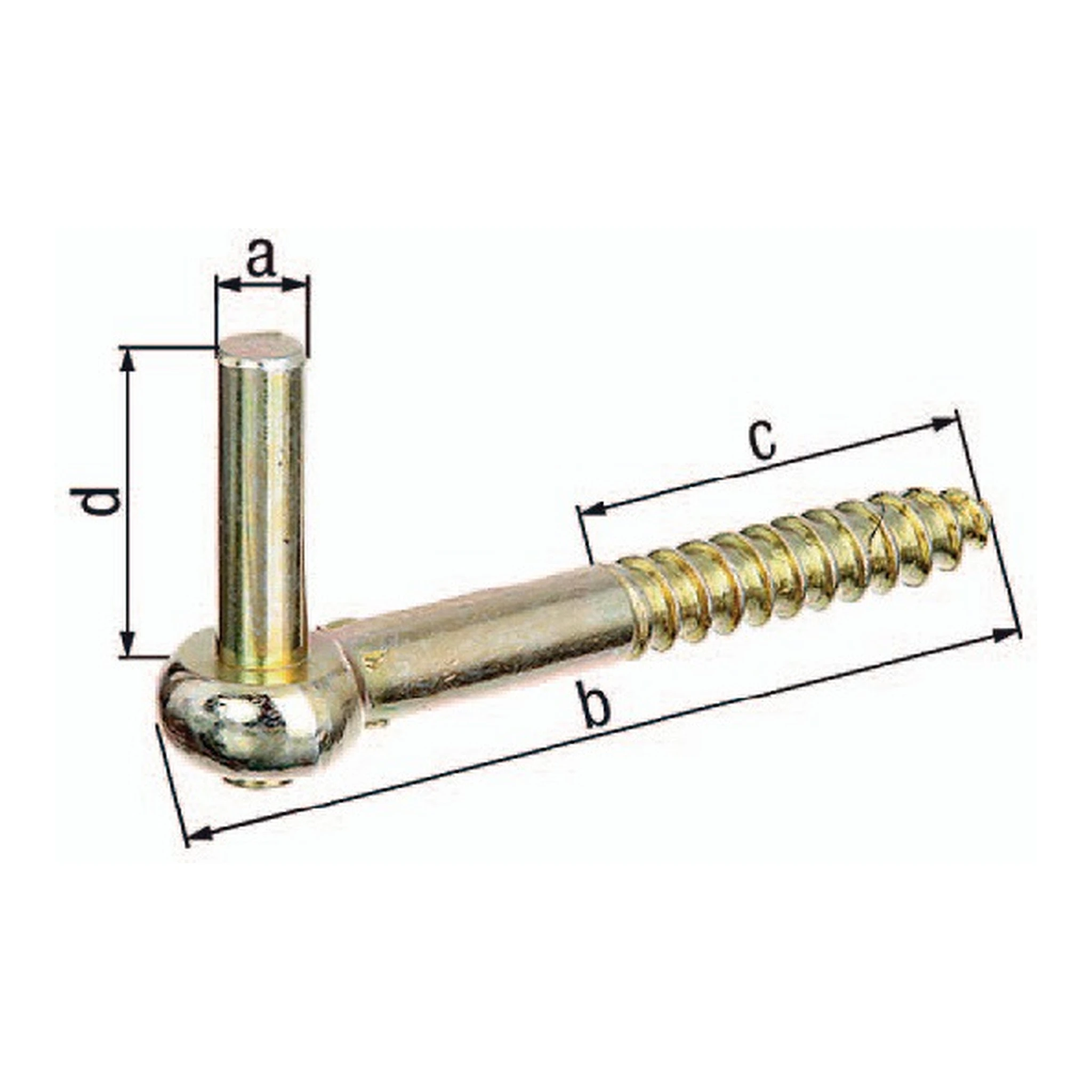 GAH | Kloben | zum Einschrauben 13x155mm Edelstahl