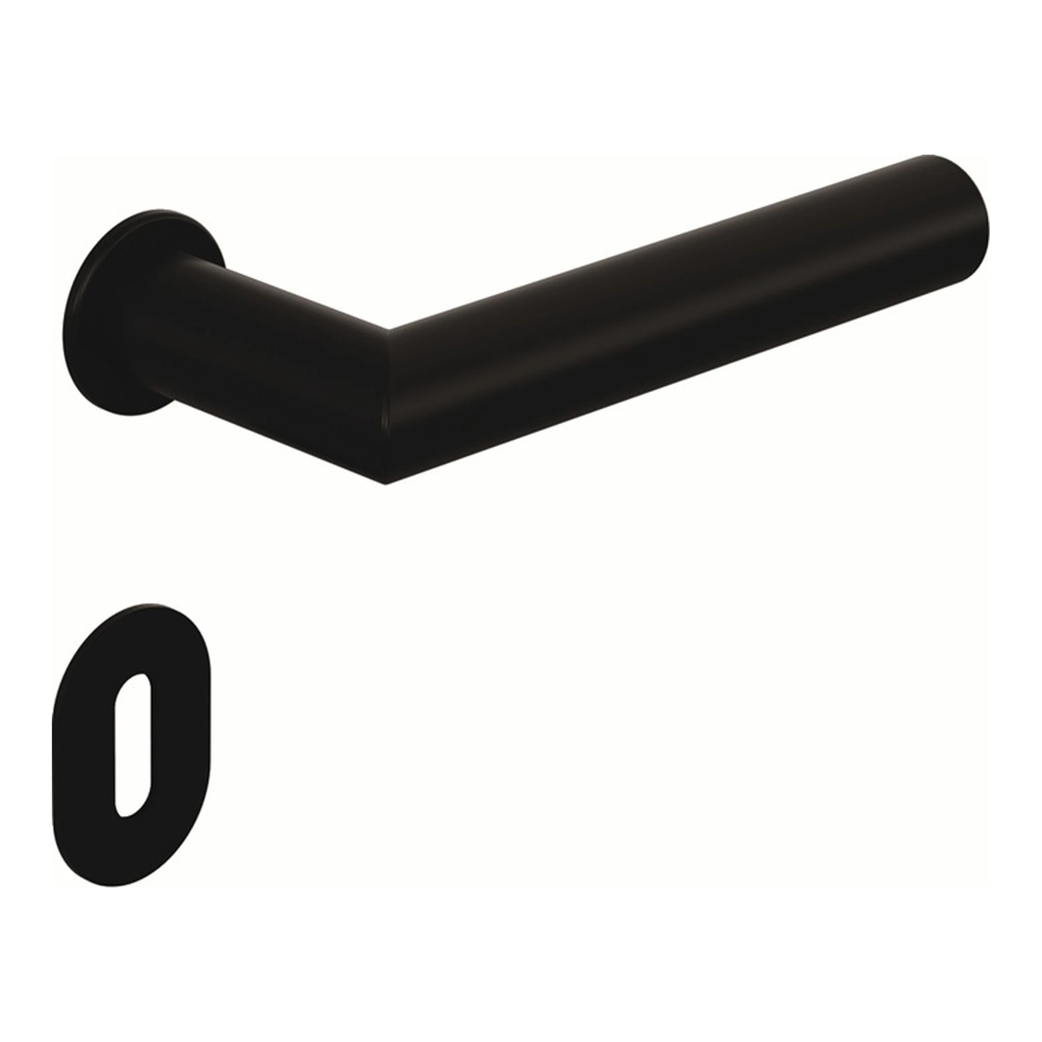 HEWI | Türdrückerpaar 162PBM06.230 | Kunststoff 90m-90m mit Mini-Drückerrosette