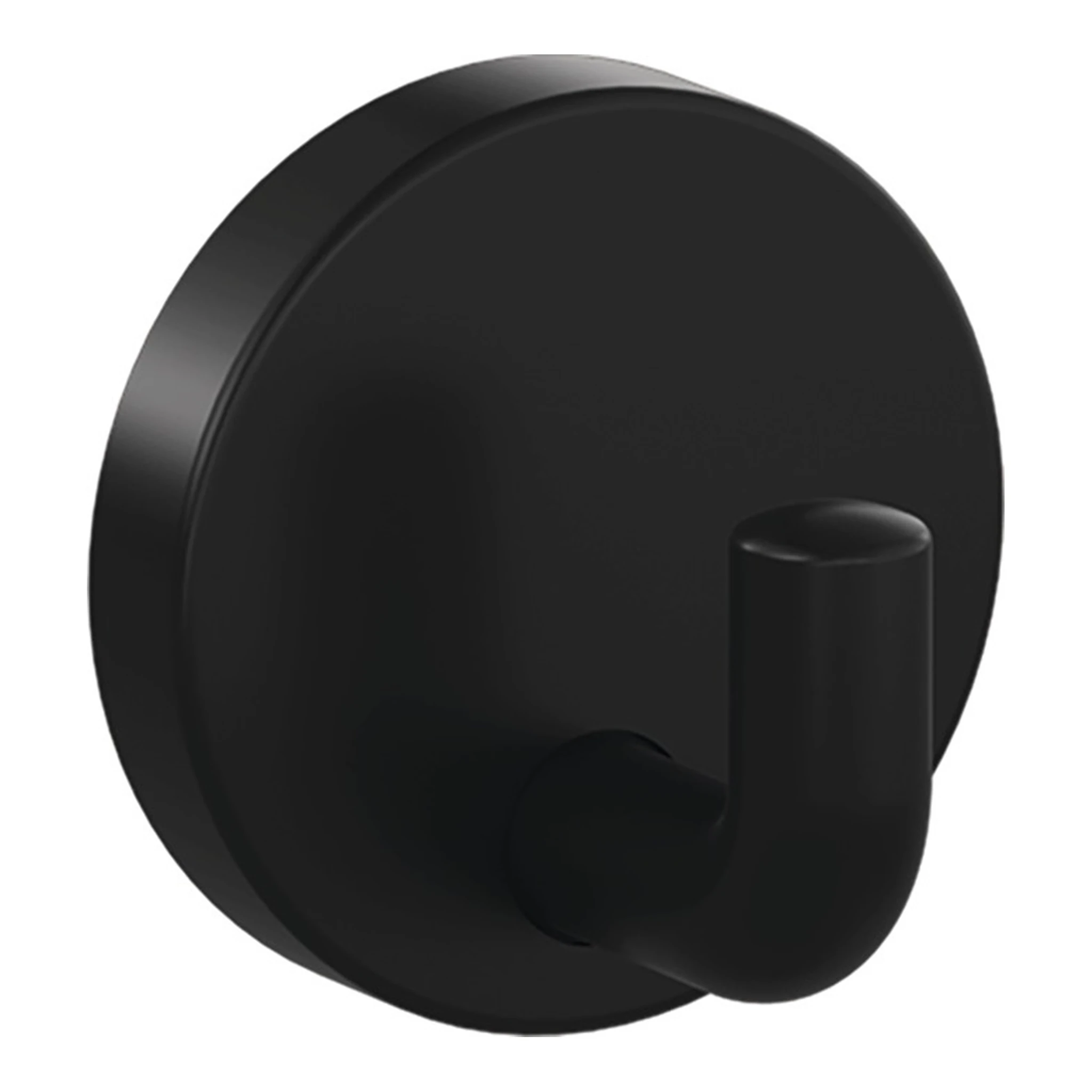 HEWI | Einzelhaken 477.90B010 | einfach Ausladung 45 mm Polyamid 90 tiefschwarz matt