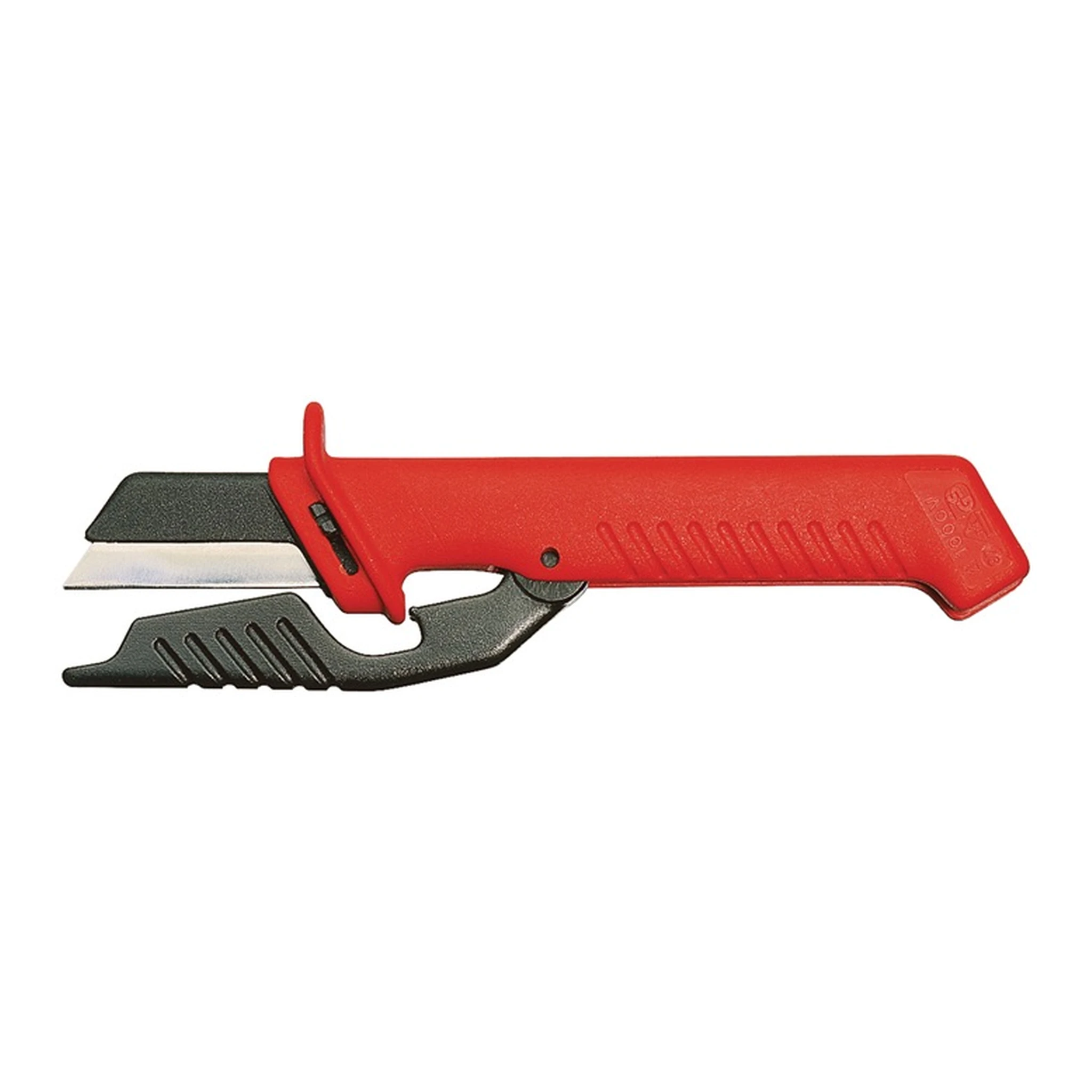 KNIPEX | Kabelmesser | Länge 185 mm Klingenlänge 50 mm mit Schutzkappe VDE